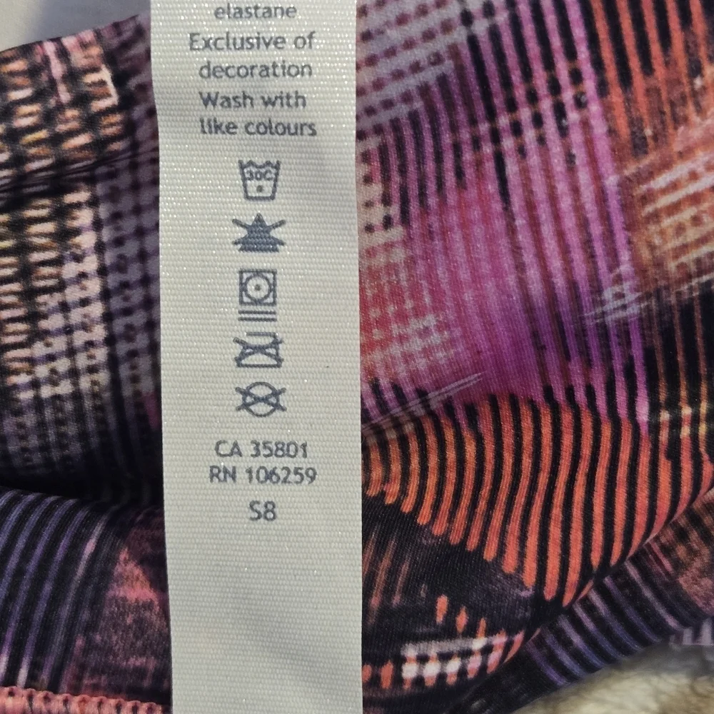 Lululemon Womens Pink Multi Sun Dazed Print On Pace 21